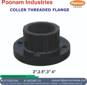 PP Collar Threaded Flanged